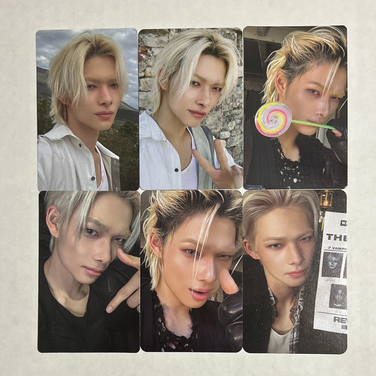 Enhypen Ni-ki Niki The Sin Vanish Walmart Exclusive Photocard set