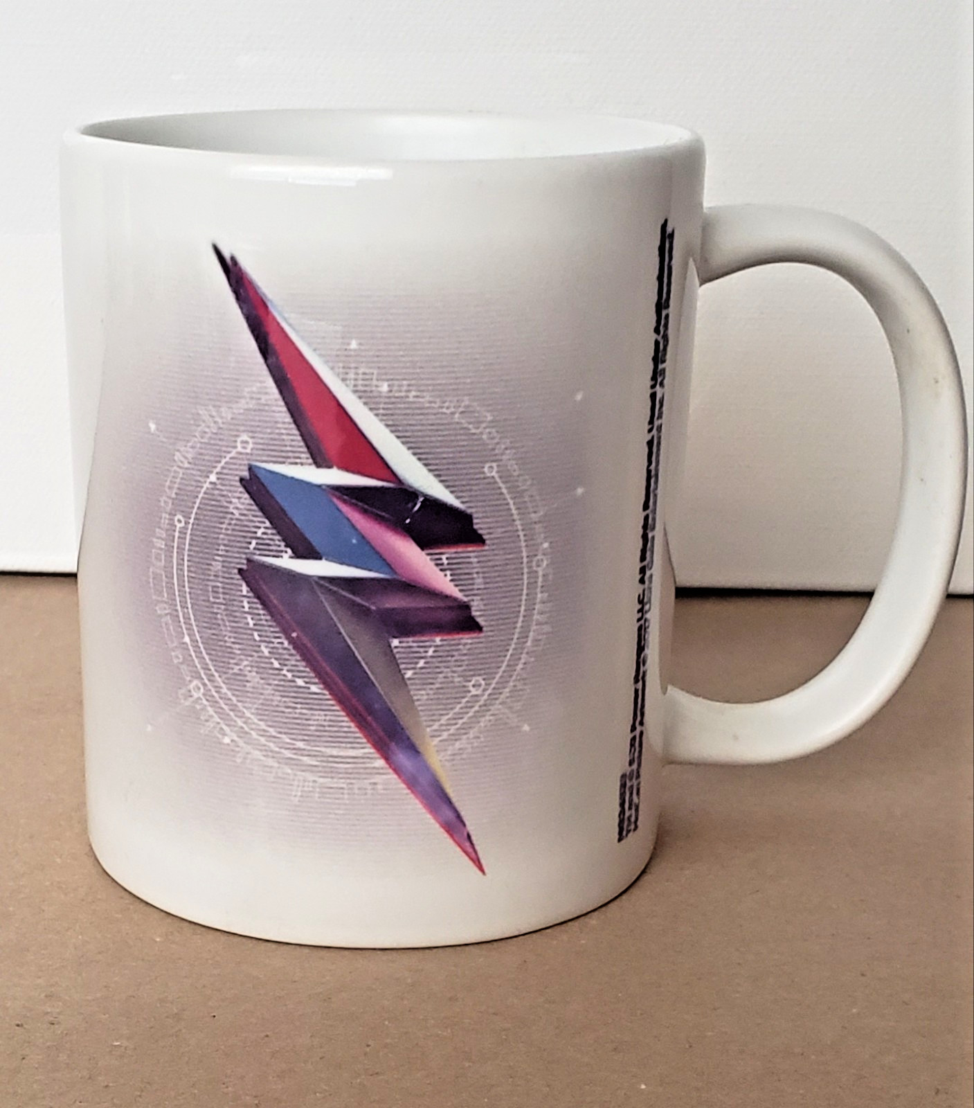 Geek Gear Exclusive Power Rangers Mug Bolt Symbol 2017 Movie Merch Lions Gate