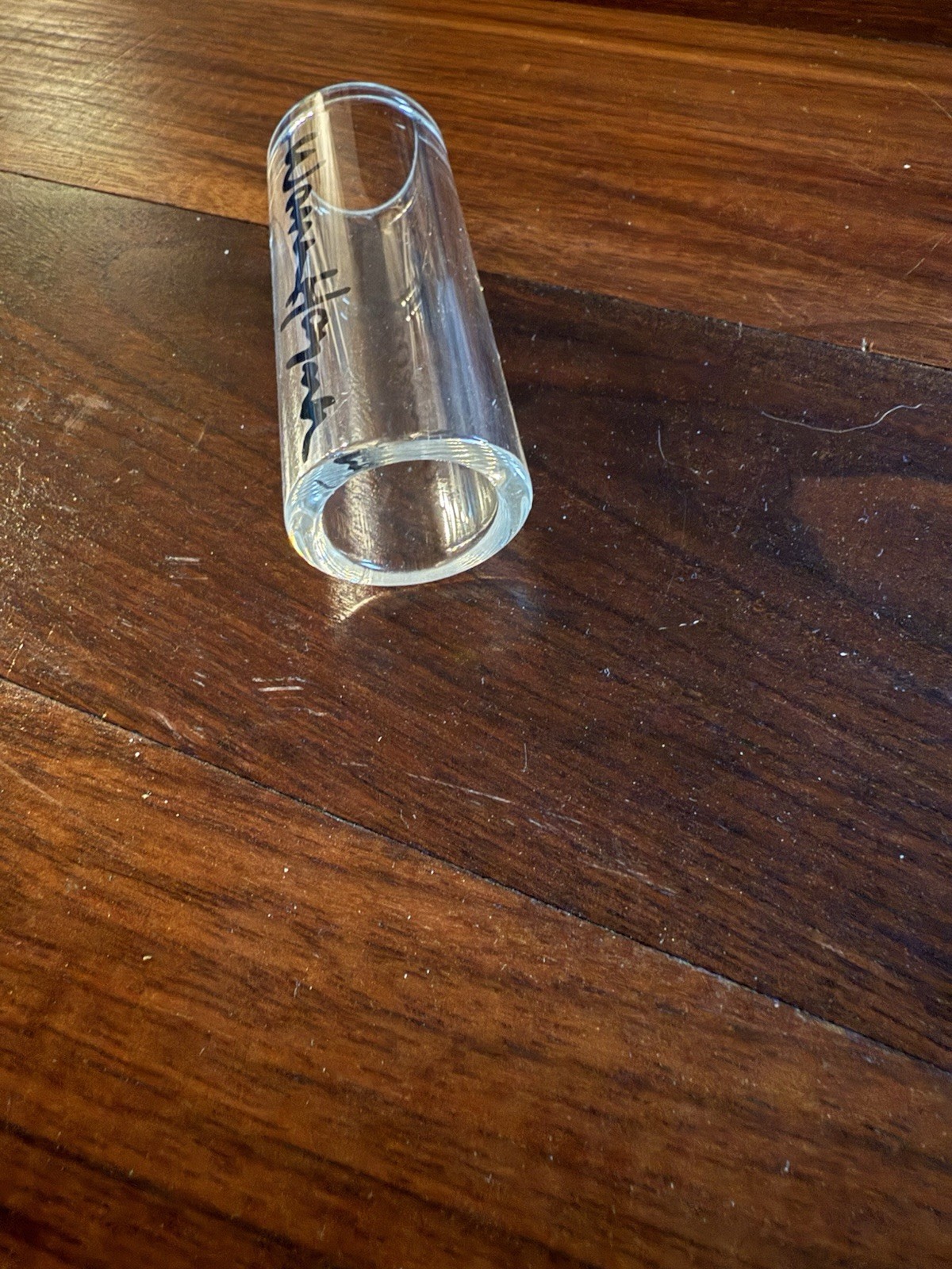 Warren Haynes Gov’t Mule Signed Glass Slide