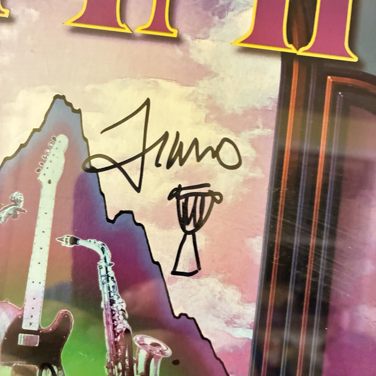 Summit Festival String Cheese Incident Autographed Poster 8/17-19/2001 Terrapin
