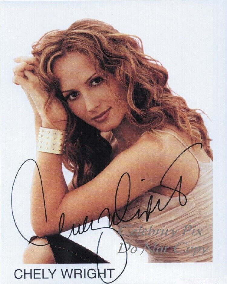 CHELY WRIGHT 01 Autographed Celebrity Reprints