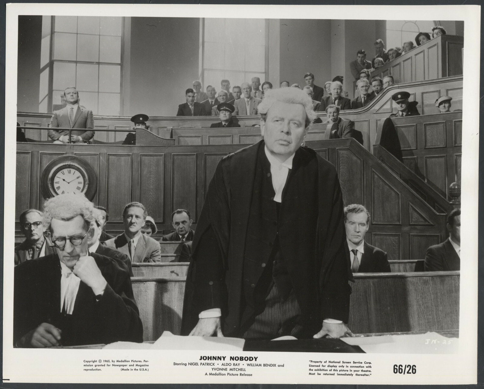 Johnny Nobody ’66 COURT NIALL MACGINNIS ALDO RAY RARE