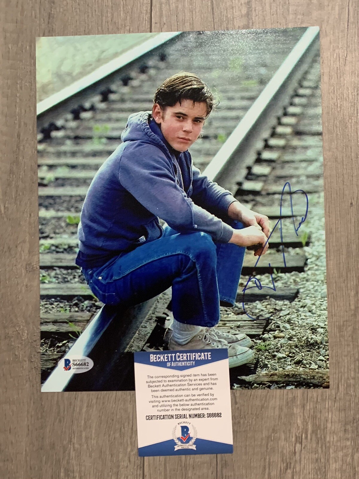 c thomas howell signed autographed 8 x 10 photo beckett bas coa outsiders