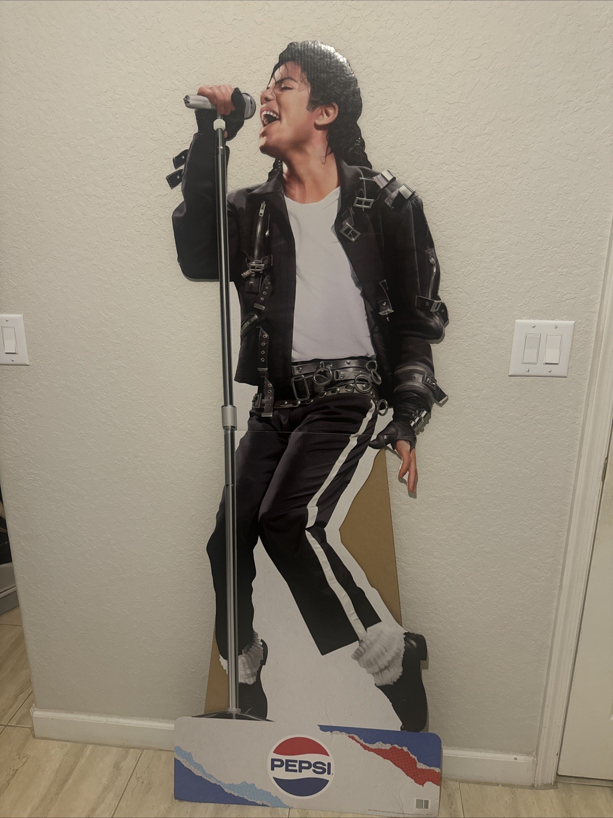 Michael Jackson 2018 Pepsi Cardboard Cutout Stand