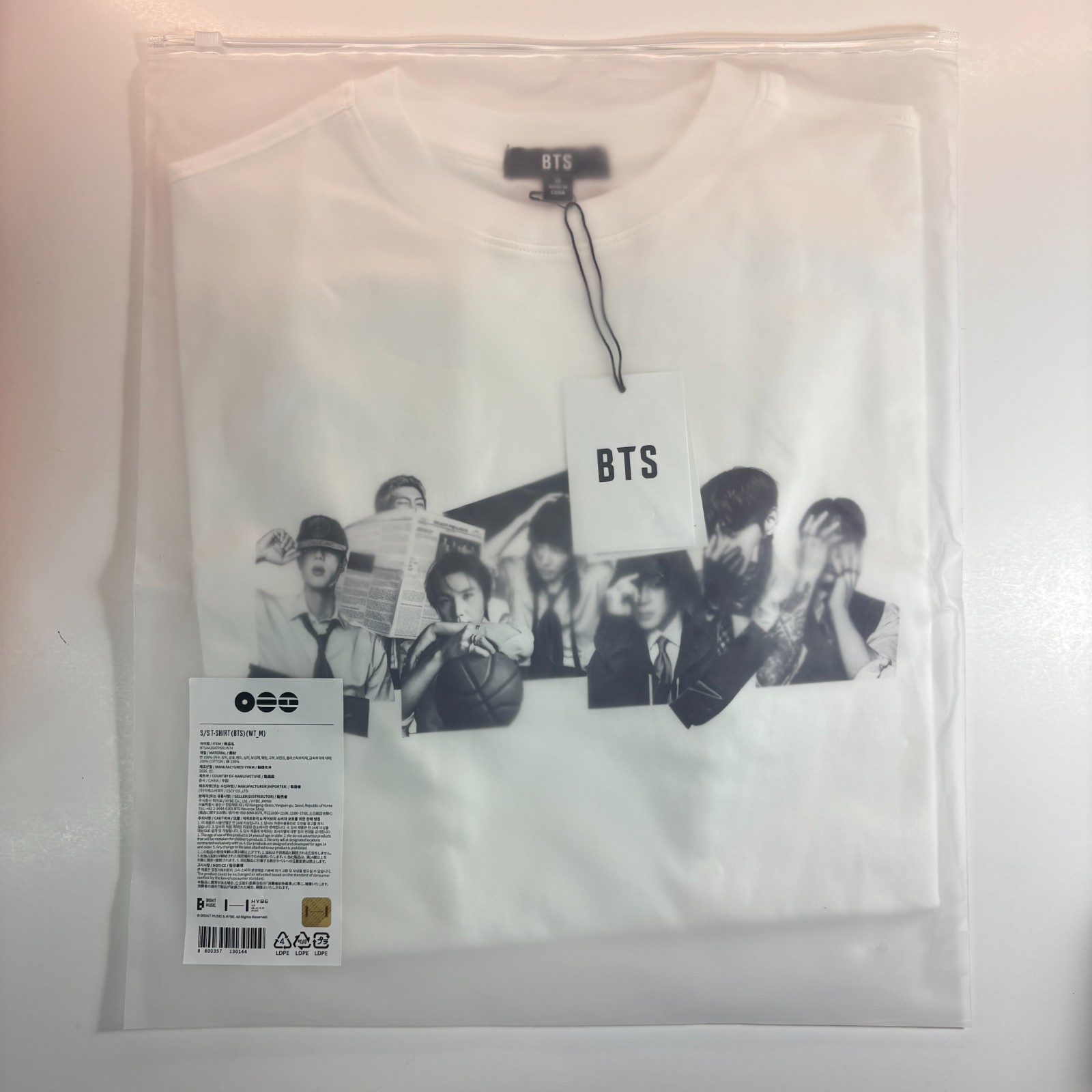 [BTS] WORLD TOUR ‘ARIRANG’ OFFICIAL MERCH S/S T-Shirt (New & Official)