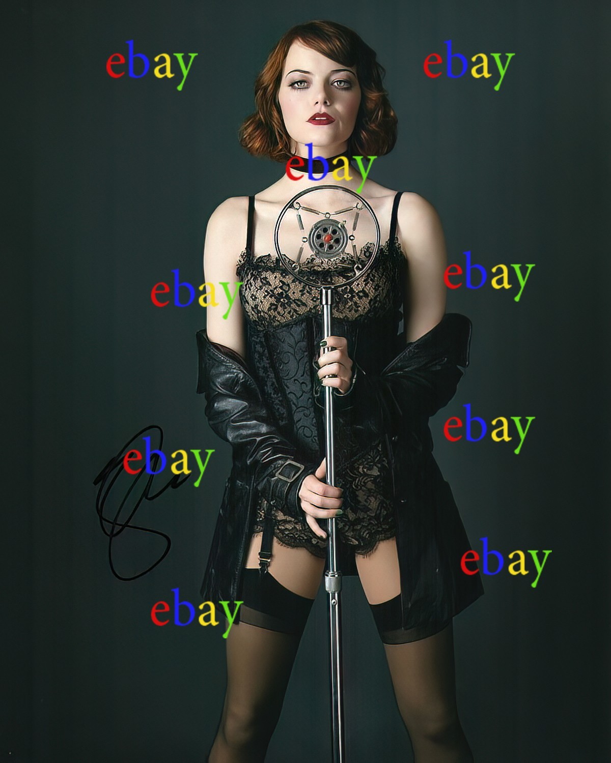 Emma Stone Autographed Signed 8×10 Photo Reprint