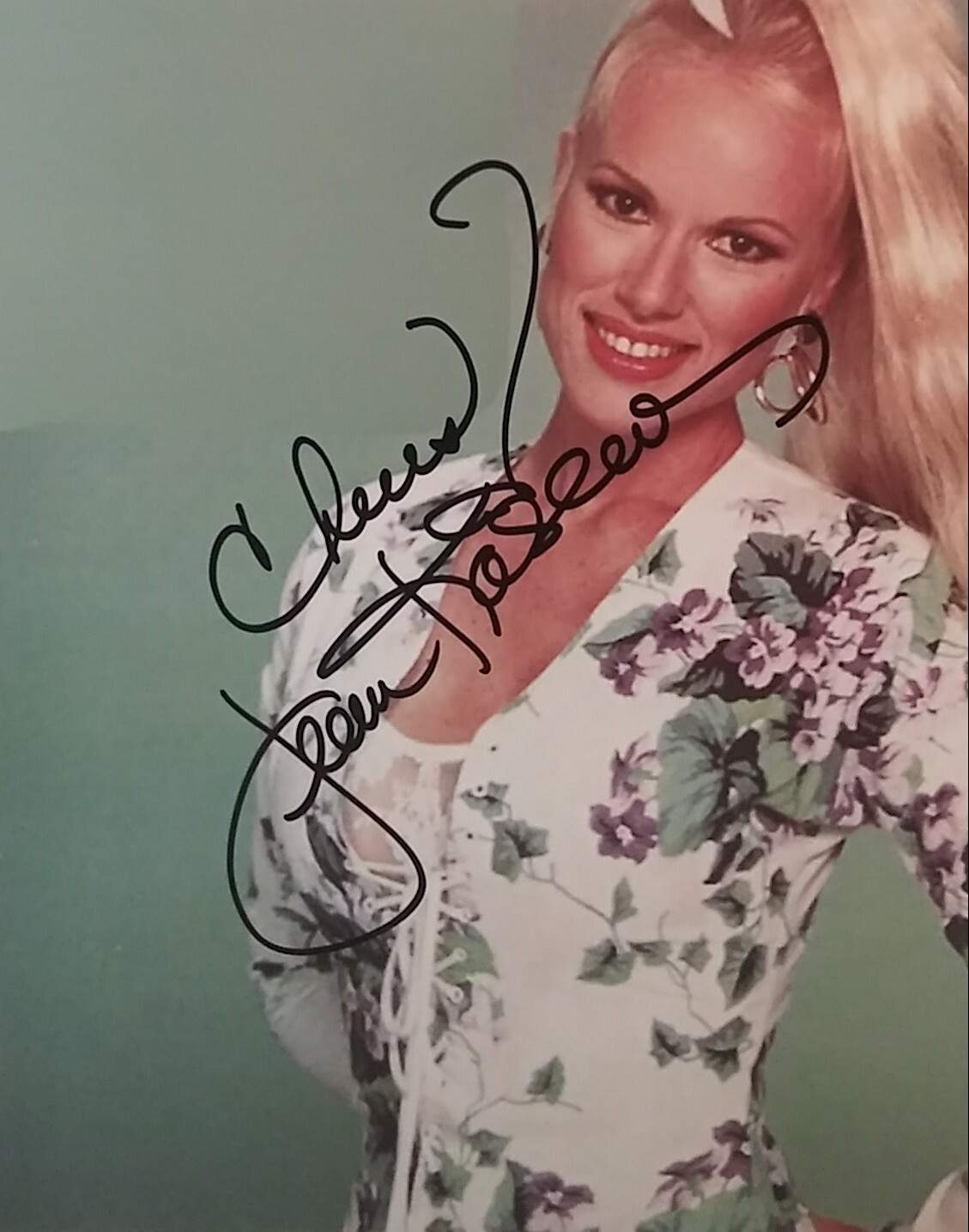 Jean Kasem signed 8 x 10