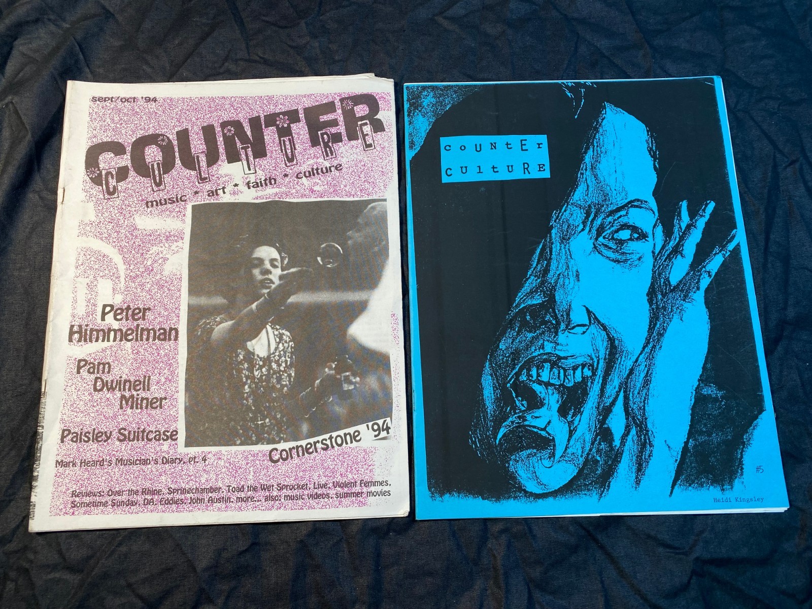 2 1994 Counter Culture Underground Christian Music Publication Magazines 77’s