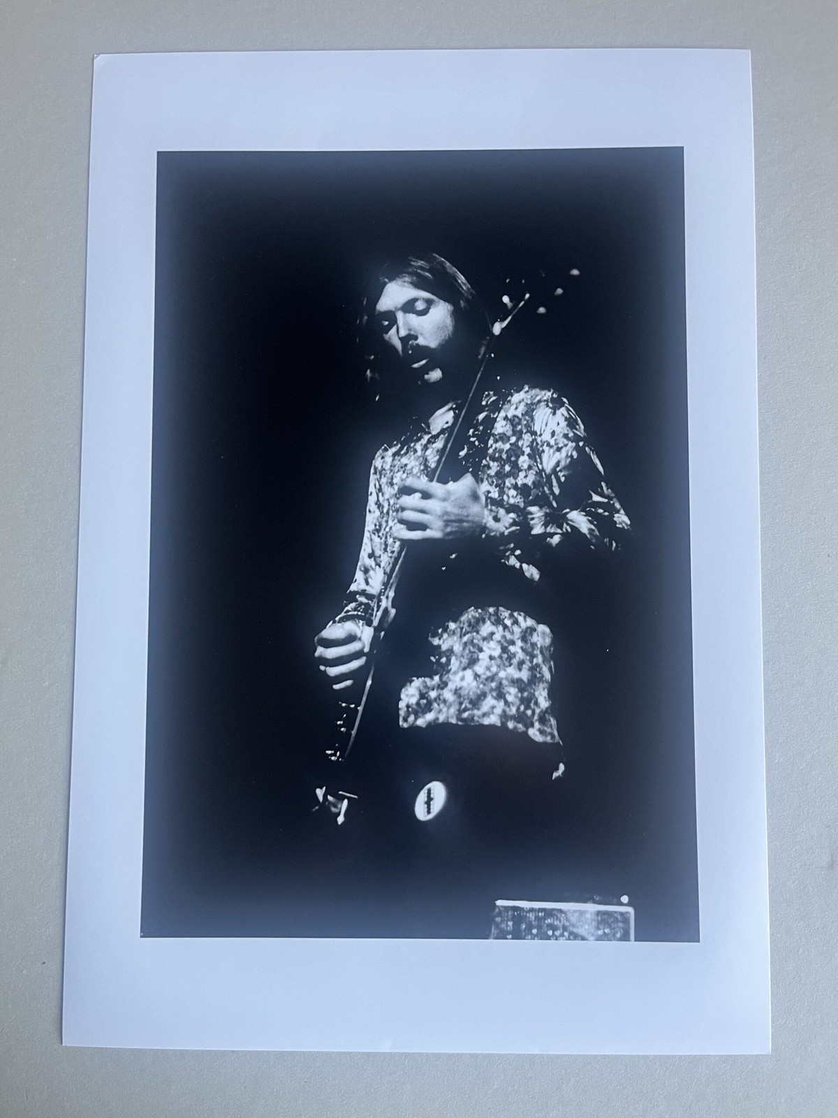 Duane Allman Photograph 1970 Curtis Hixon Hall Derek and the Dominoes on stag…