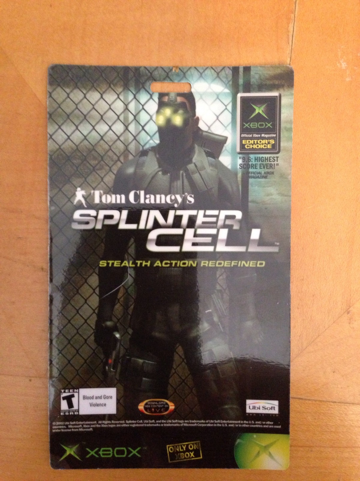Splinter Cell Lanyard Card