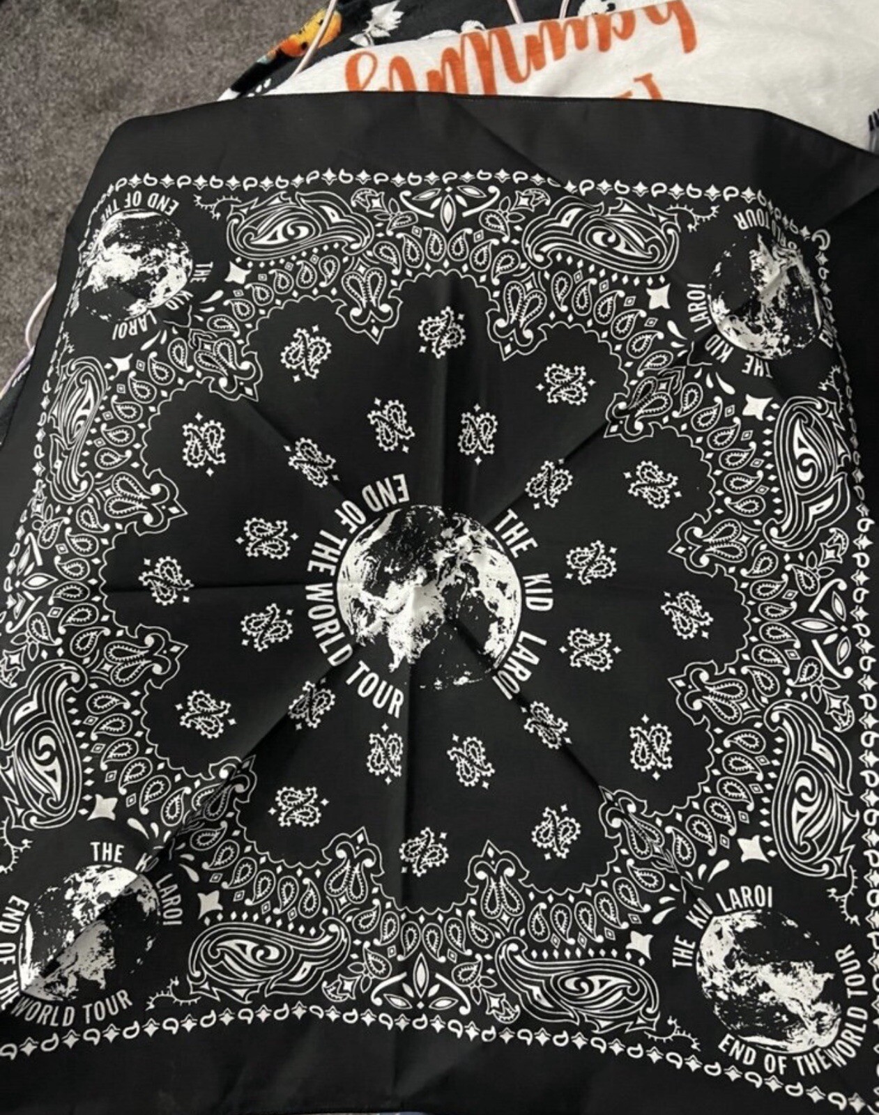 the kid laroi end of the world tour bandana NEW VIP EXCLUSIVE