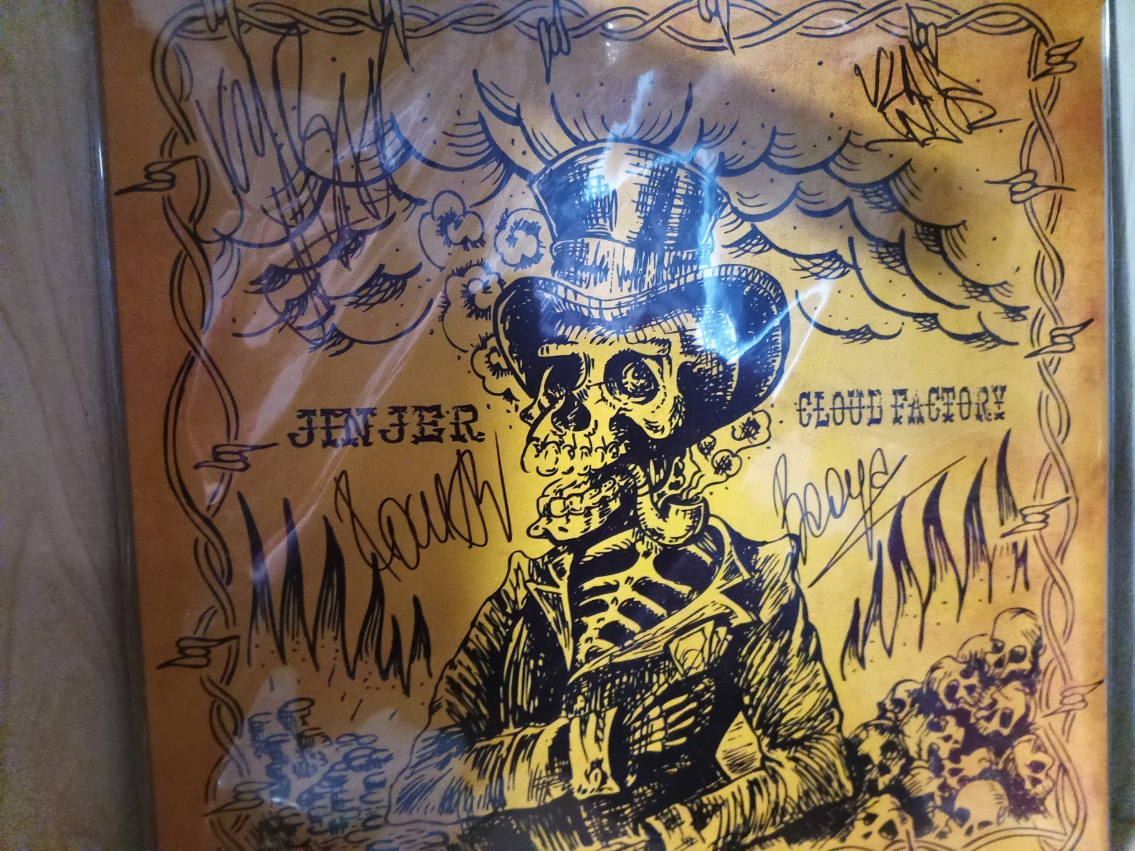 jinjer signed vinyl Mint Condition With Plastic Vinyl Covering