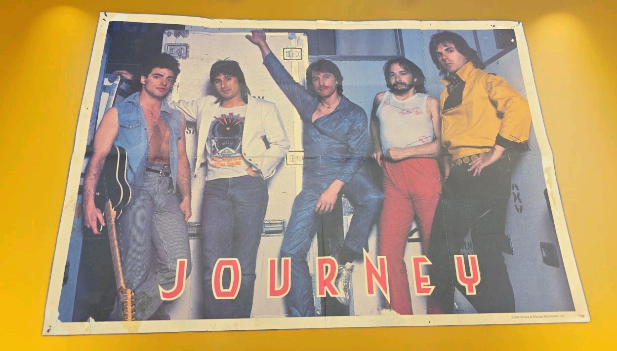 🎸 Cap’n Crunch Journey Rock Poster Series 1984 Cereal Promo 17×12 Order Form