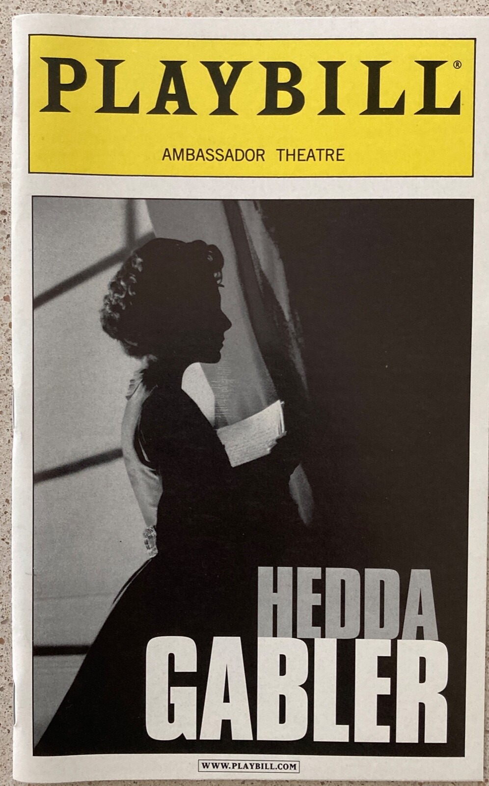 Playbill Hedda Gabler Kate Burton Harris Yulin Michael Emerson Henrik Ibsen 2001