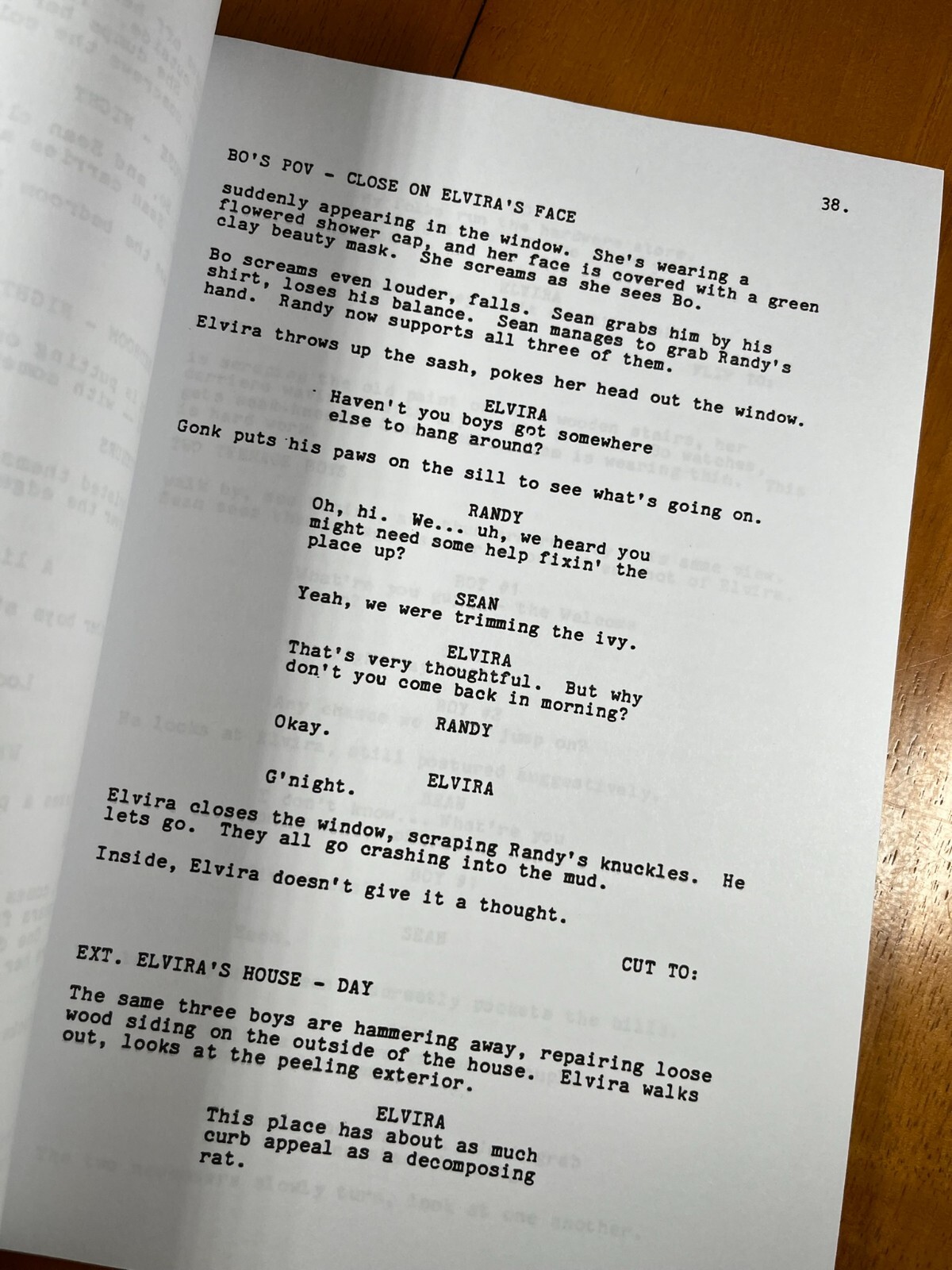Elvira: Mistress of the Dark Script Signed- Autograph Reprints- Horror