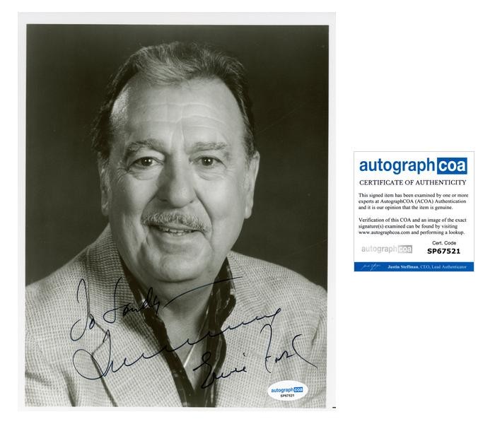 Tennessee Ernie Ford “Hee Haw” AUTOGRAPH Signed 8×10 Photo ‘To Sandy’ ACOA