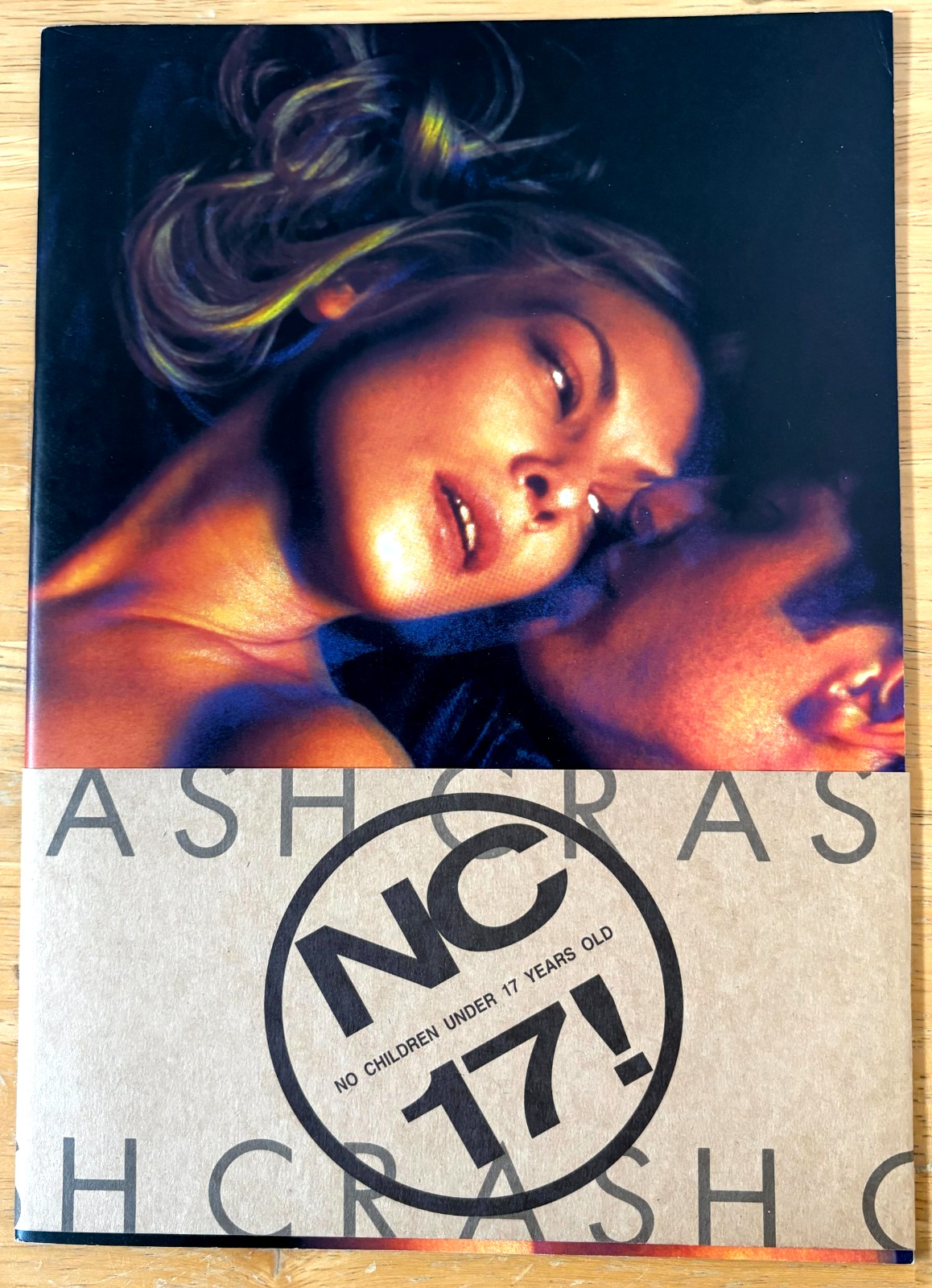 CRASH 1996 Japan Movie Program David Cronenberg James Spader Holly Hunter