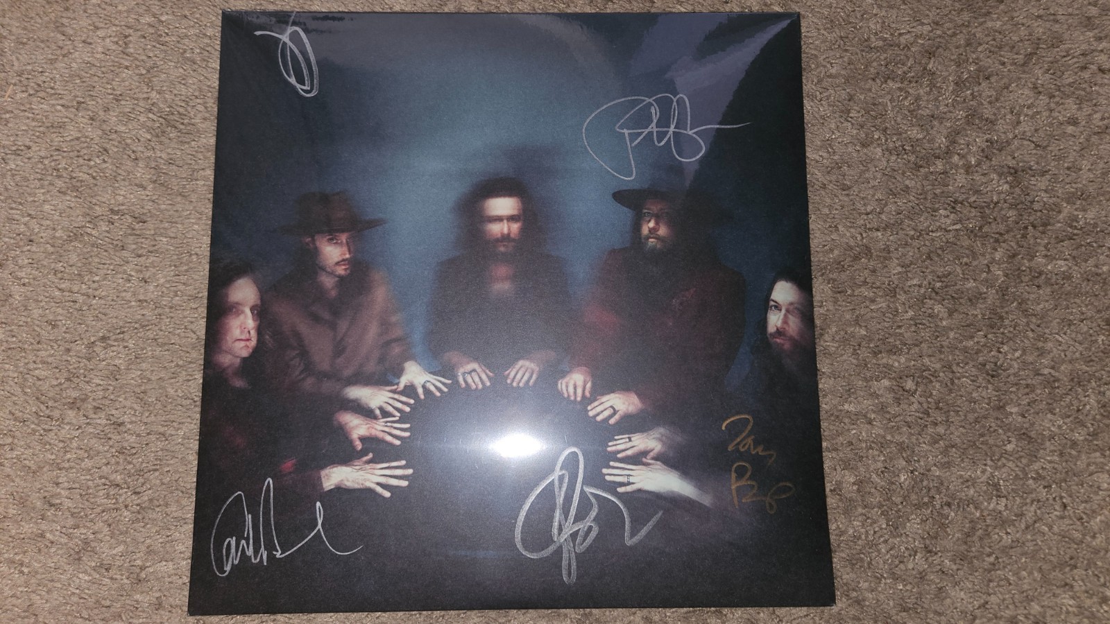 *** MY MORNING JACKET -IS- SIGNED BY ENTIRE BAND, SEALED VINYL ALBUM LP ***