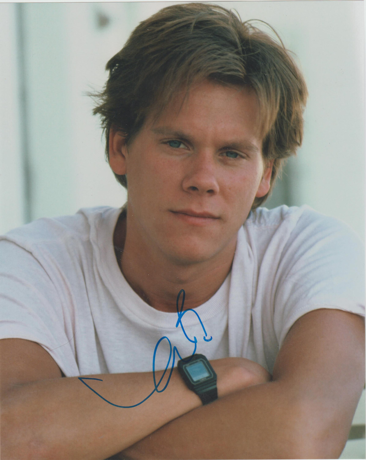 KEVIN BACON Hand Signed 8 x 10 Color Photo Autograph w/ COA Nice Pic & AUTO