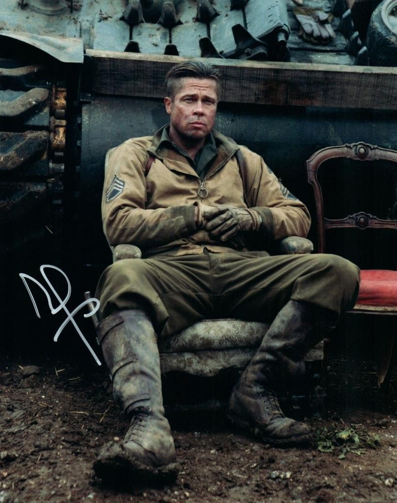 Brad Pitt Autographed 8×10 Photo Signed Picture Pic Nice + COA