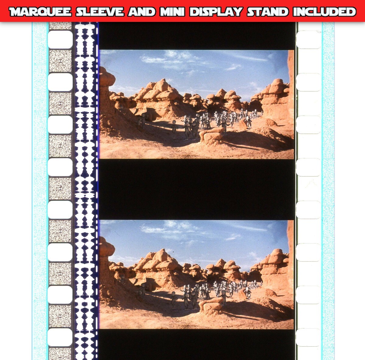 Galaxy Quest – Horde of “cute” little aliens! – 35mm 5 cell film strip 254