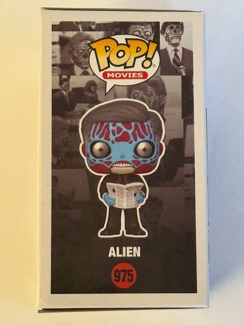 Lisa Wilcox Signed They Live Alien #975 Funko Pop! Autographed SWAU COA