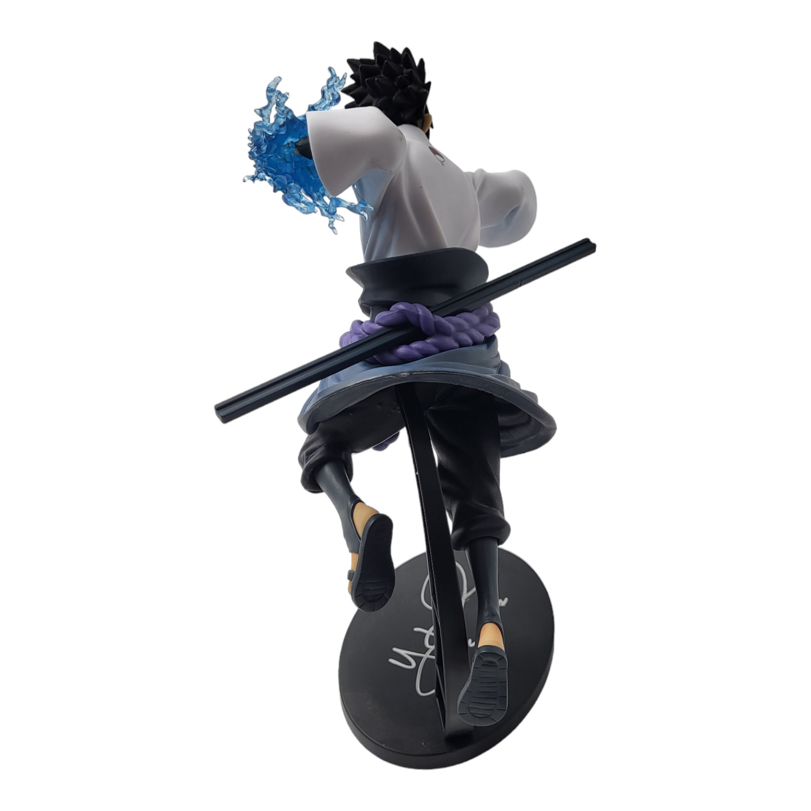 Yuri Lowenthal Signed Sasuke Figure Banpresto Naruto Autograph Anime JSA COA