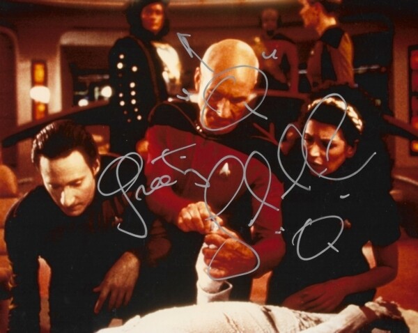 D-JOHN DeLANCIE Autographed Color PHOTO W/COA