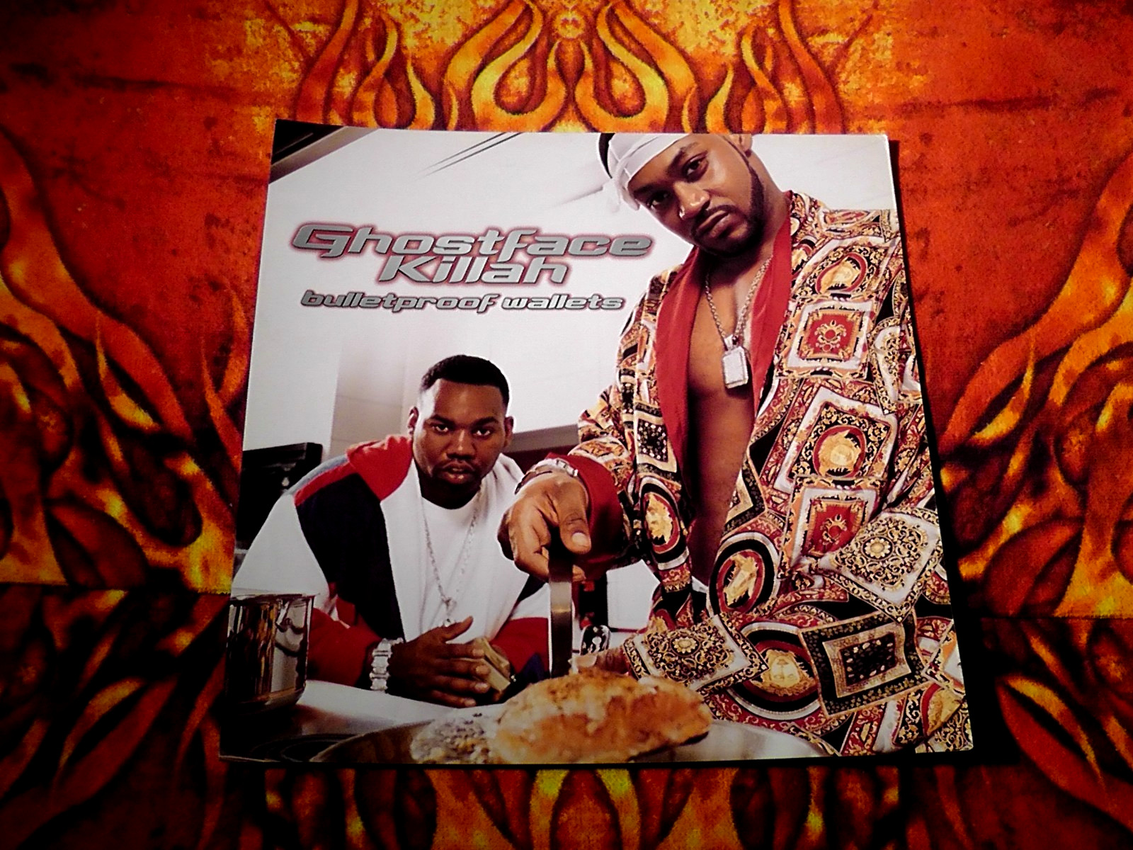 Ghostface Killah Bulletproof Wallets 12X12 inch Promo Poster Flat Rare