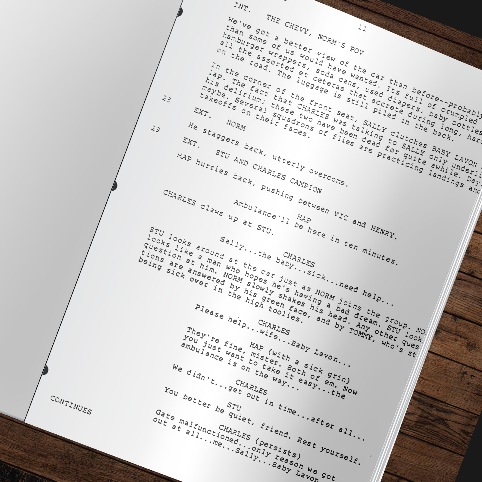 The Stand Miniseries Parts 1-4 Signed Autograph Script Reprints Stephen King