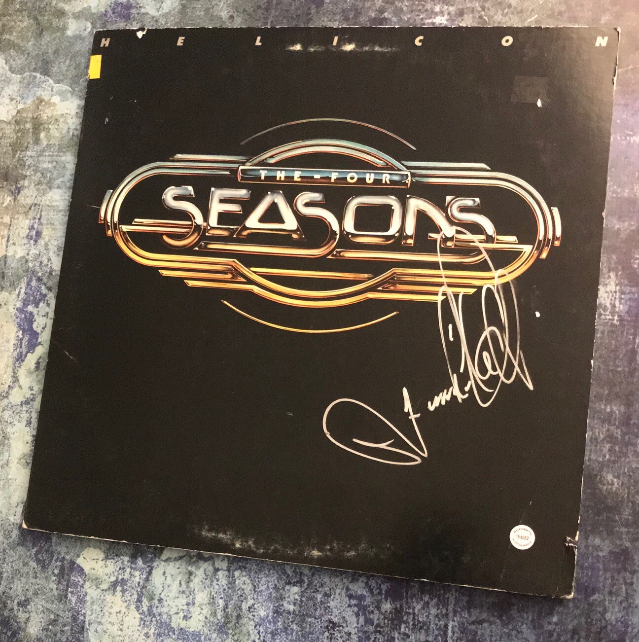GFA The Four Seasons * FRANKIE VALLI * Signed Record Album PROOF F2 COA