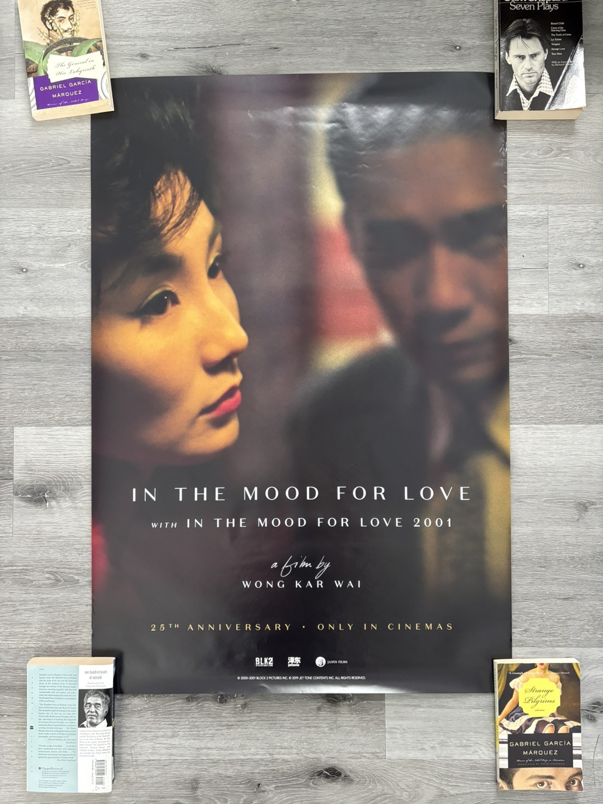 IN THE MOOD FOR LOVE 2000 R25 Original DS 27×40 Wong Kar Wai Movie Poster