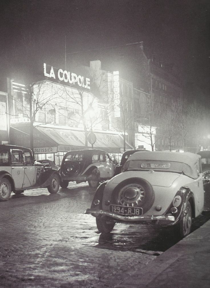 Restaurant La Coupole Paris 1930 Vintage 8×10 Picture Celebrity Print