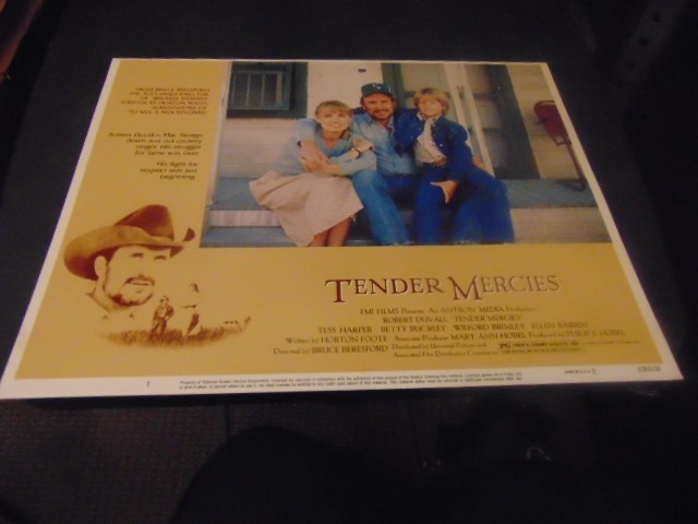 TENDER MERCIES/0RIG. 11X14 LOBBY CARD (ROBERT DUVALL) W70