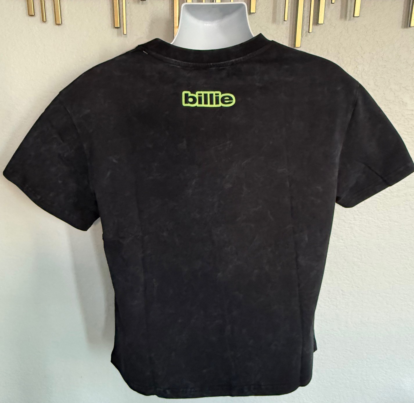Billie Eilish T-SHIRT Tour *Rare* Prototype/Sample LUNCH blk Women’s L/men Med