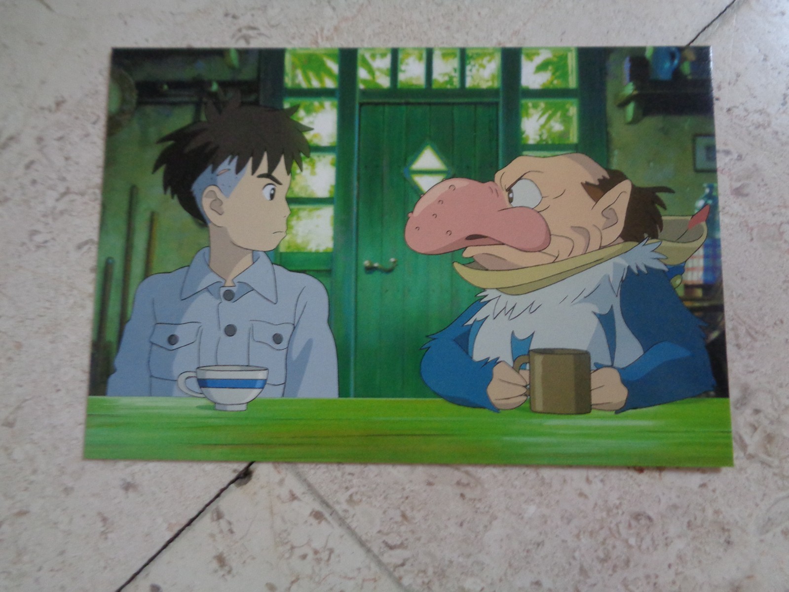 STUDIO GHIBLI postcard set art original artworks THE BOY AND THE HERON