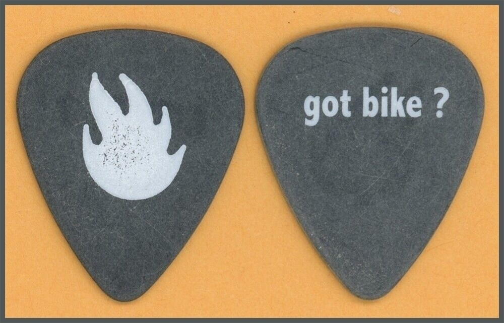 Audioslave 2005 Out of Exile concert tour Tom Morello “Got Bike” Guitar Pick