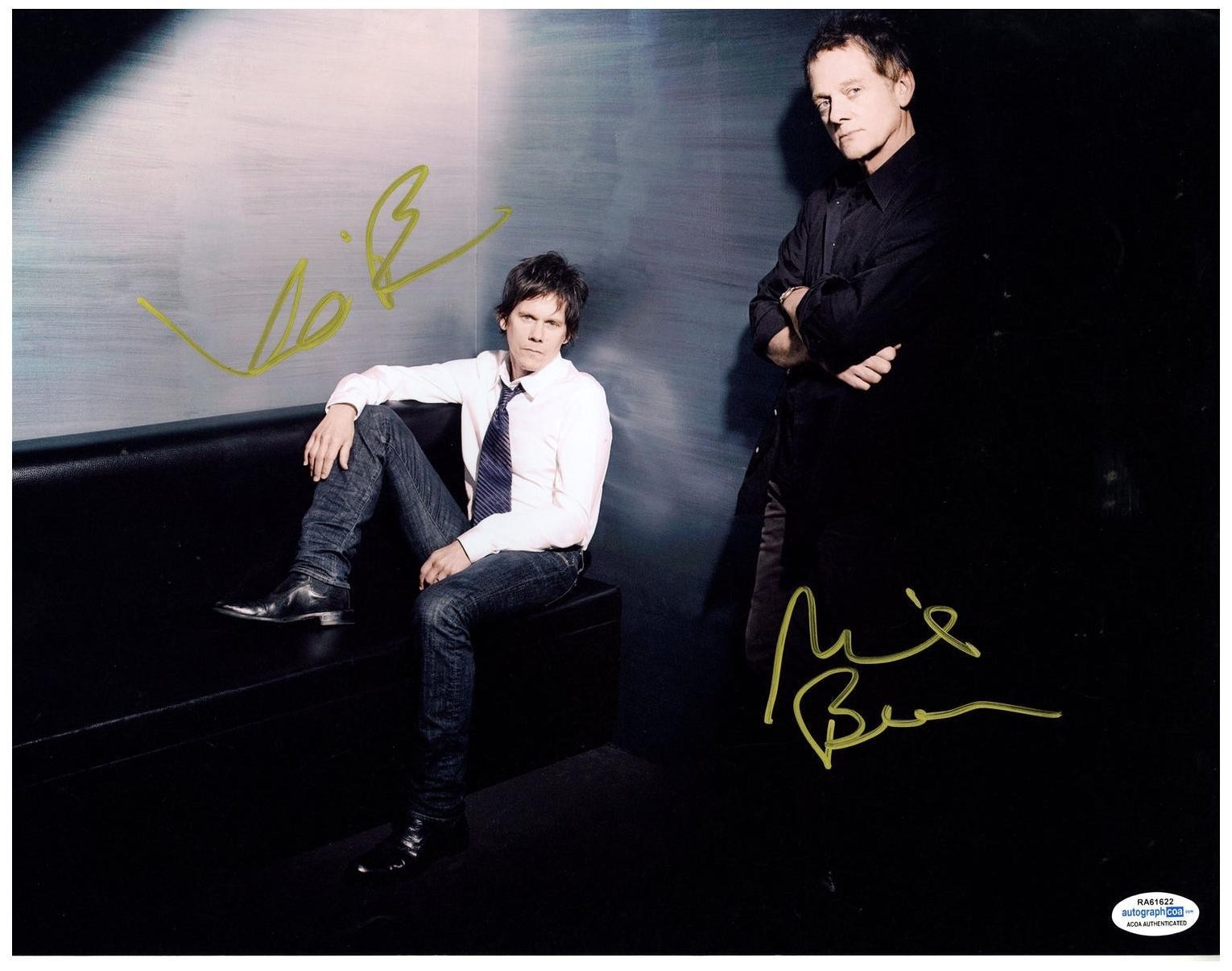 Bacon Brothers Signed Autographed 11×14 Photo Kevin Bacon ACOA