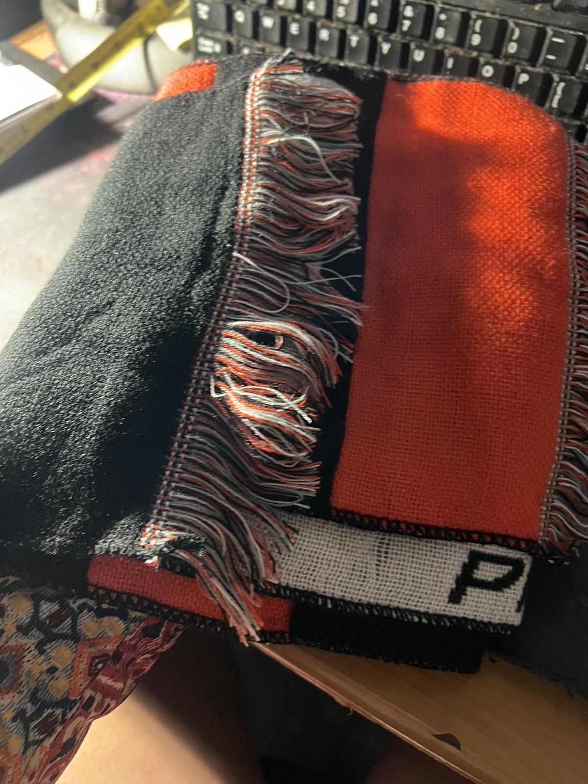 Konami Pro Evolution Soccer Winter Scarf GameStop Video Game Promo PES 2009