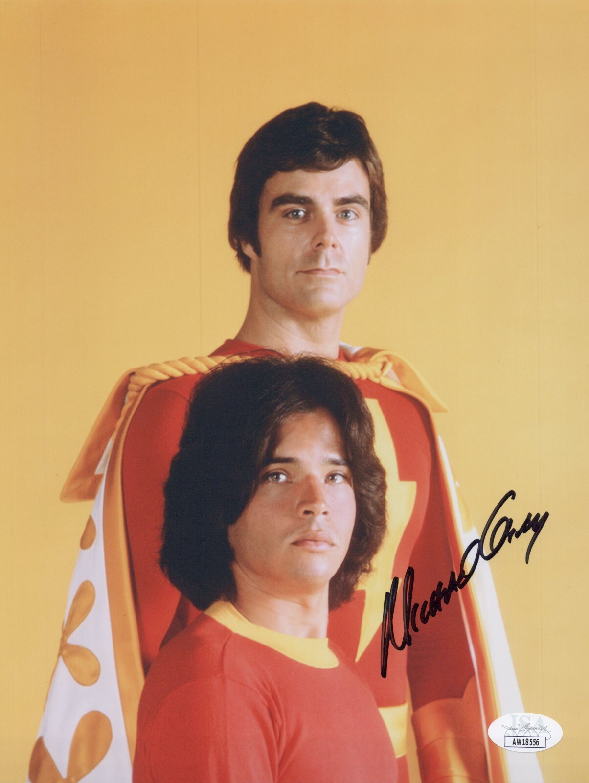 MICHAEL GRAY Hand Signed SHAZAM! 8×10 Photo BILLY BATSON Autograph JSA COA Cert