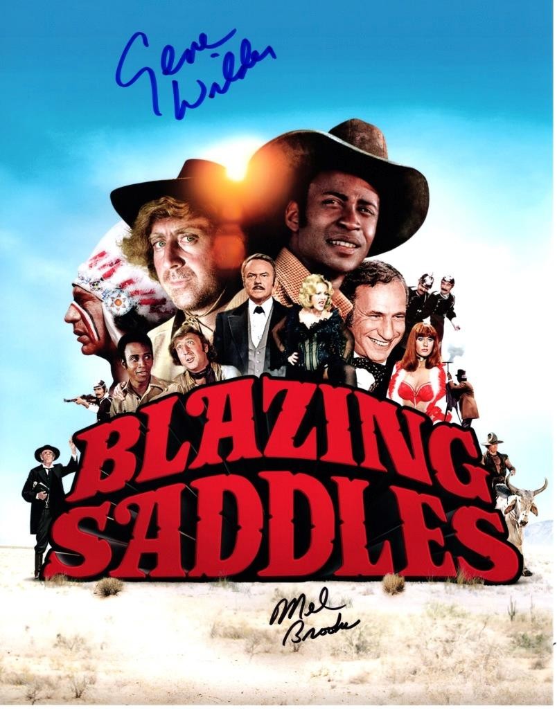 Mel Brooks Gene Wilder Autographed 11×14 Photo signed Picture + COA