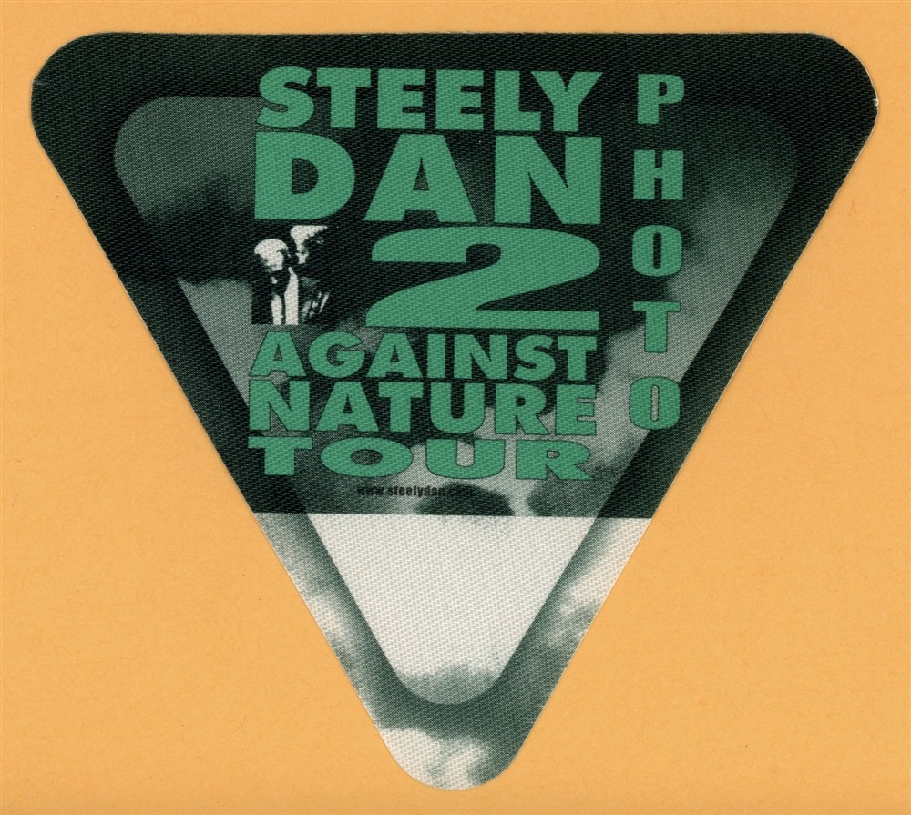 Steely Dan 2000 Two Against Nature Concert Tour Photo Backstage Pass