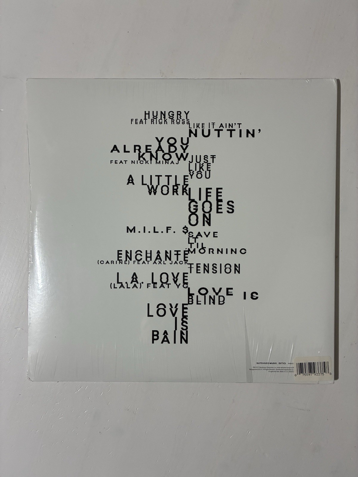 Fergie Double Dutchess Signed Target Exclusive Vinyl/LP Autographed Sealed