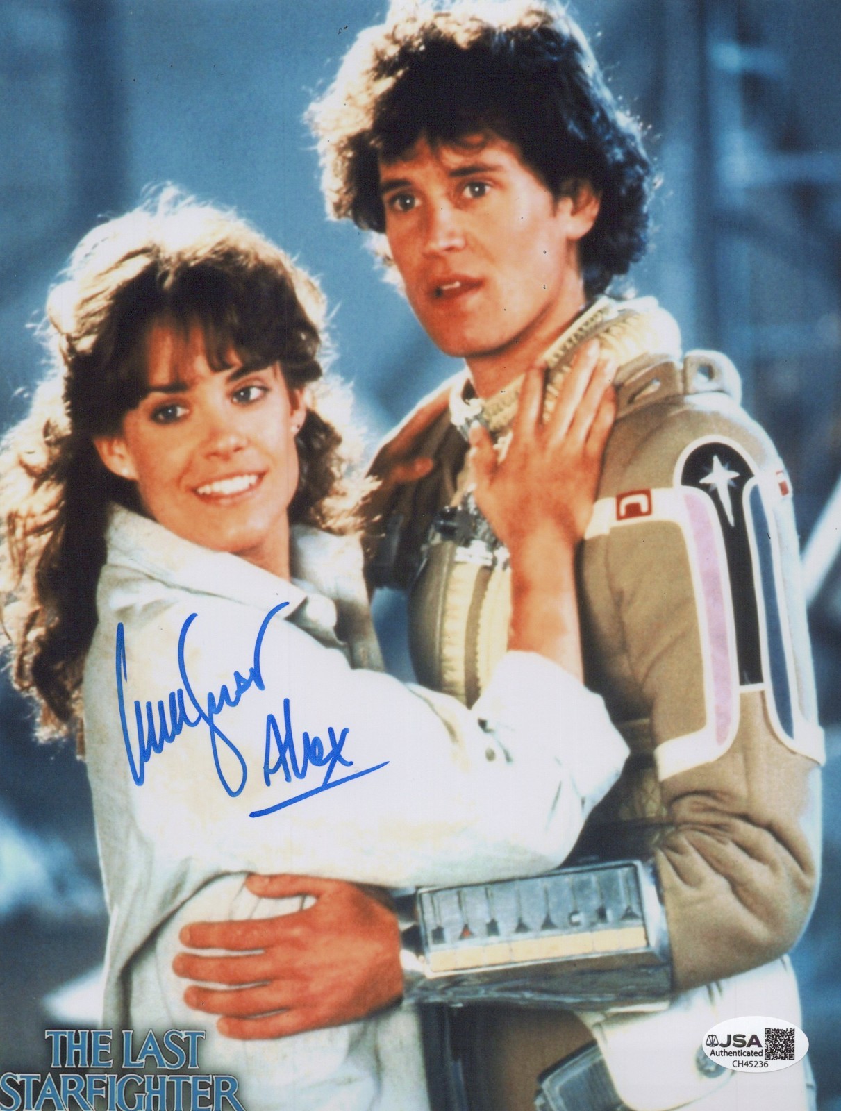 LANCE GUEST Signed THE LAST STARFIGHTER 8×10 Photo ALEX Autograph JSA COA CERT