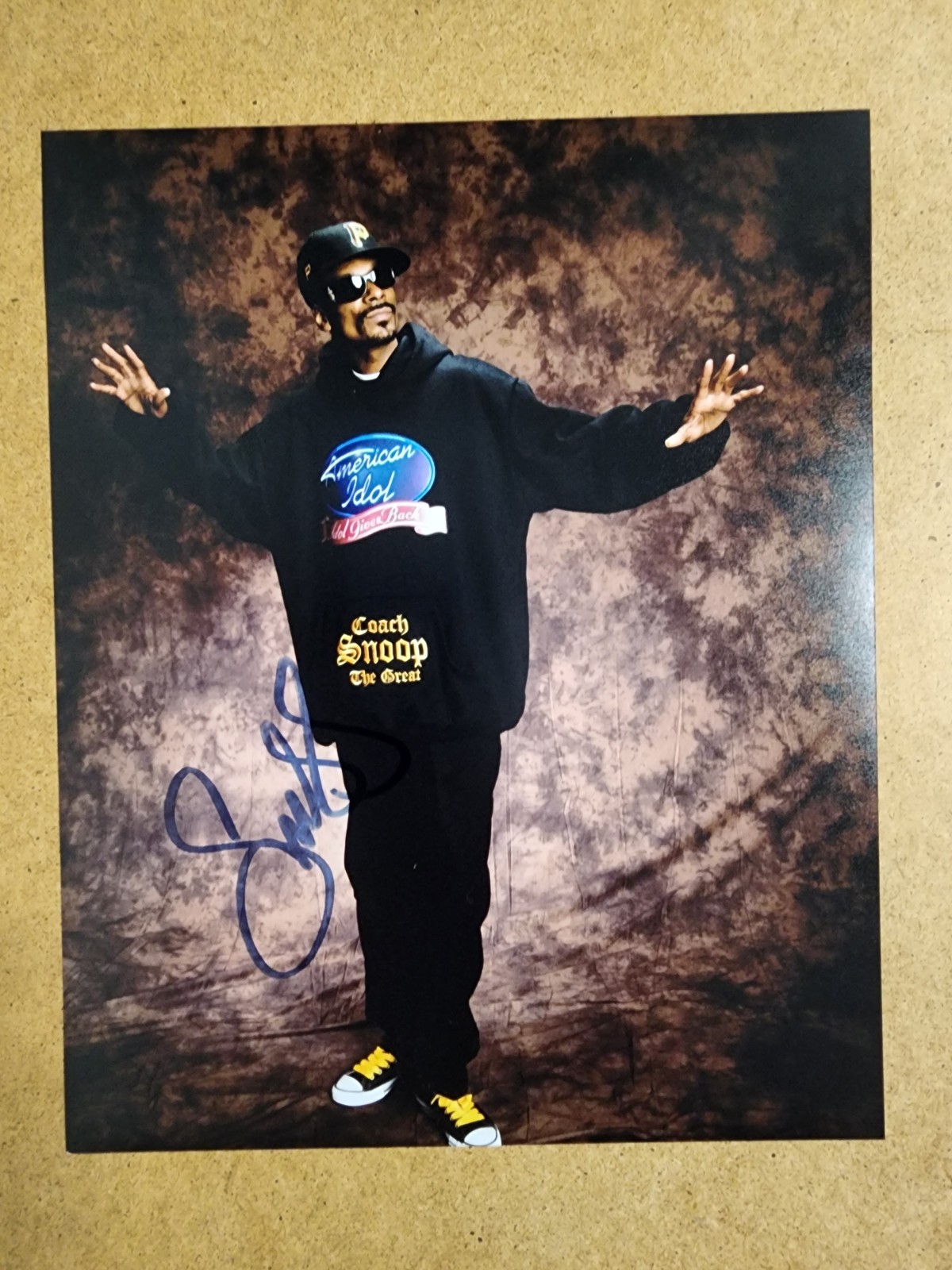 Snoop Dog Signed Auto 8 X 10 photo. With Letter of Authenticity