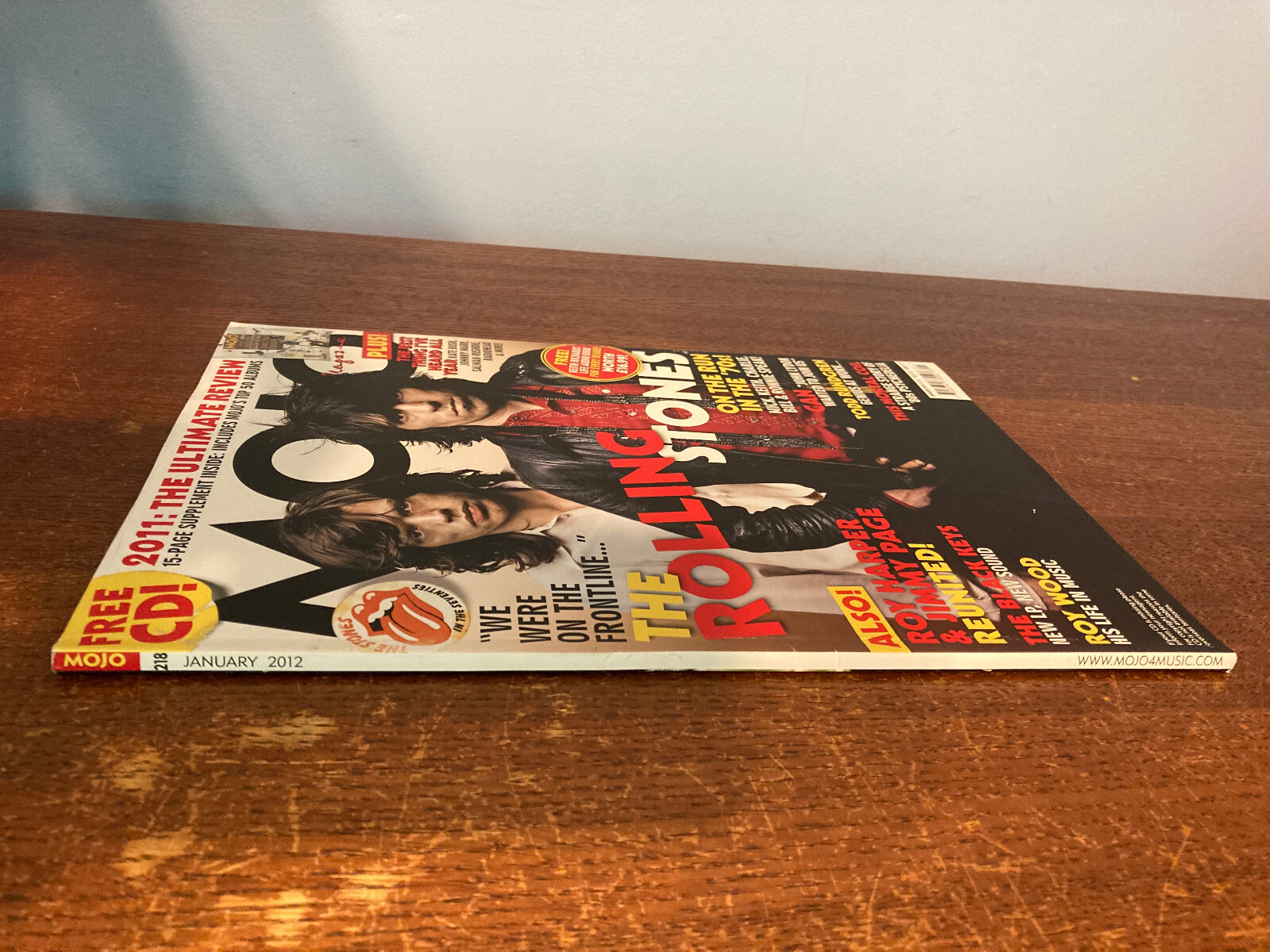 MOJO Magazine UK January 2012 – Rolling Stones, Black Keys, Best of 2011 – NO CD