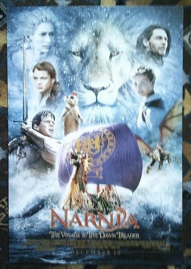 THE CHRONICLES OF NARNIA THE VOYAGE OF THE DAWN TREADER 1-SHEET POSTER (2010) DS