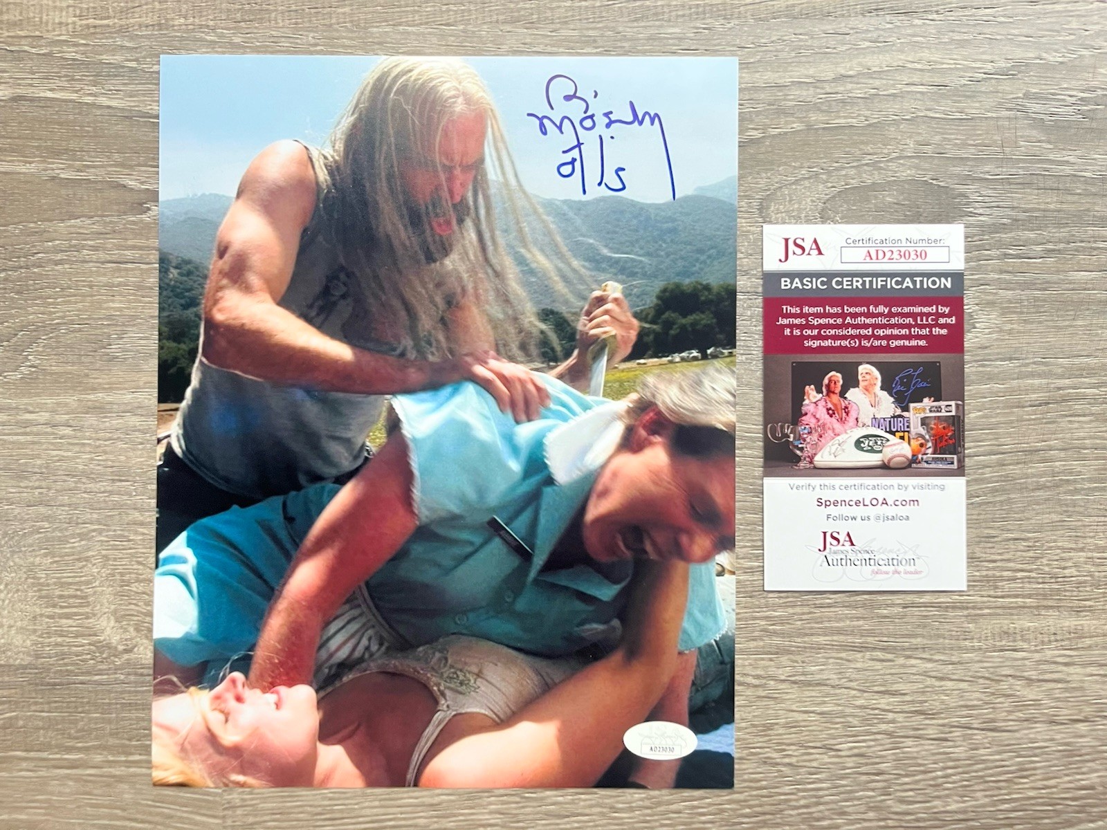 Bill Moseley Signed House of 1000 Corpses 8×10 Photo JSA COA Otis Horror Auto