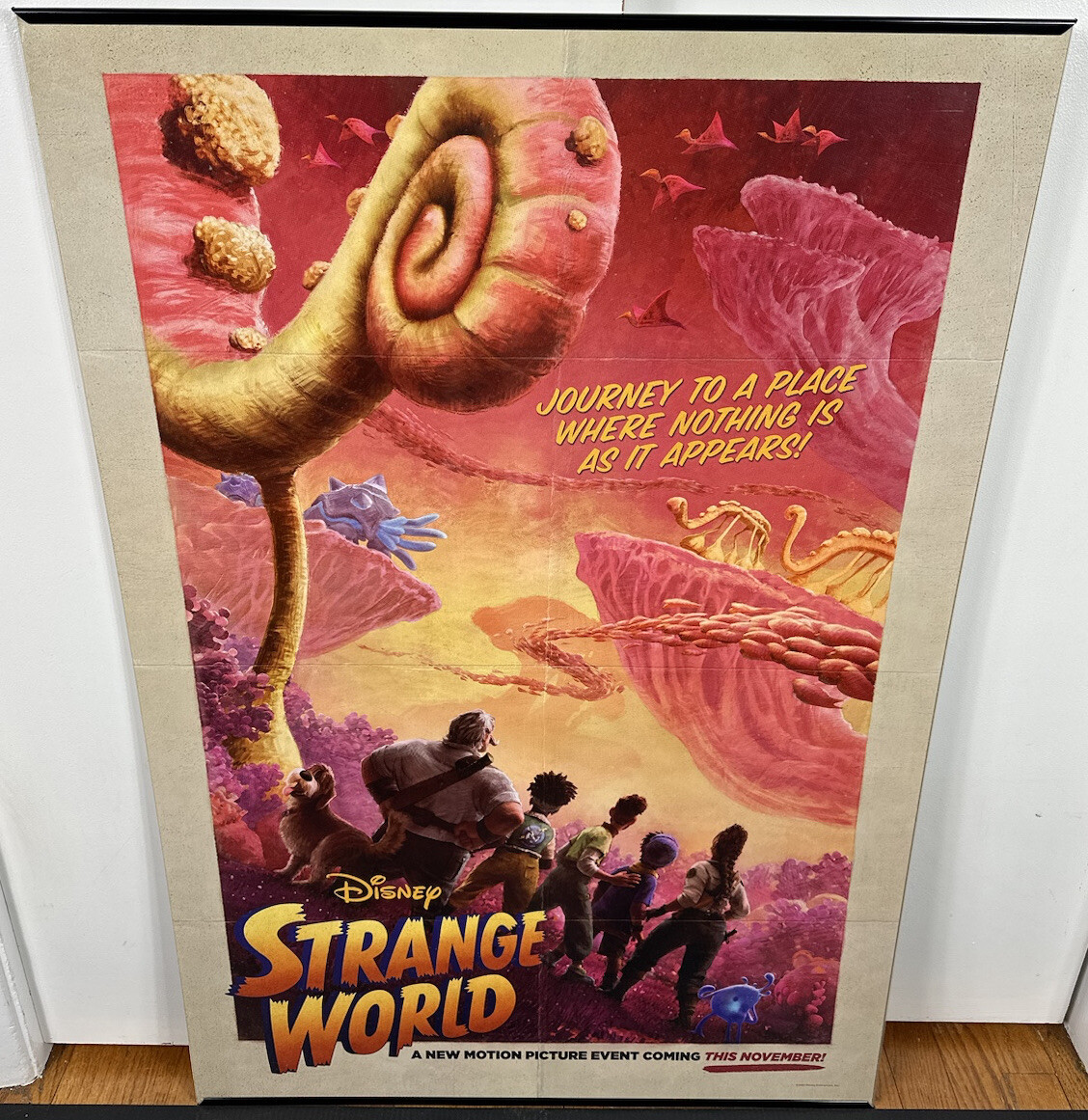 Strange World 2022 Disney Double Sided Original Movie Poster 27” x 40” Rolled