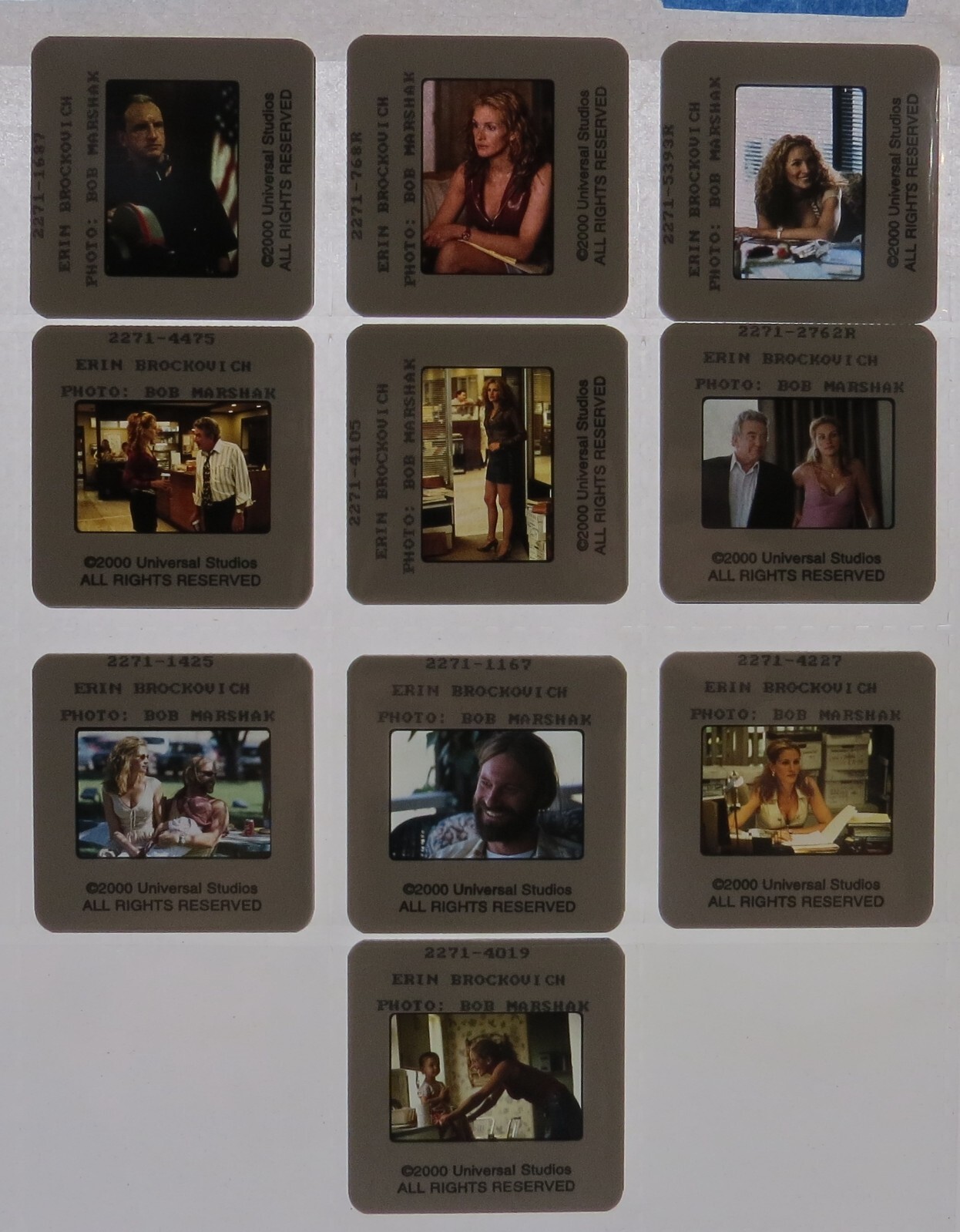 COLOR 35mm Slide ERIN BROCKOVICH Julia ROBERTS Movie PRESS KIT Photo STILLS